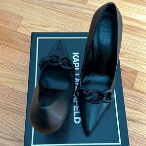 Karl Lagerfield pumps brand new never worn!!